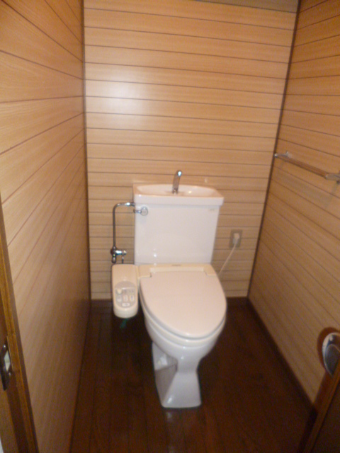 Toilet. With Washlet