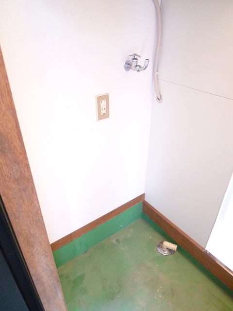 Other Equipment. There is a shelf on top of the washing machine yard! 