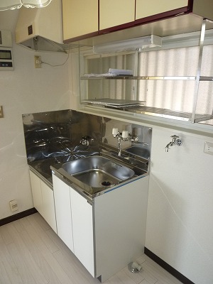 Kitchen. 2 lot gas stoves correspondence