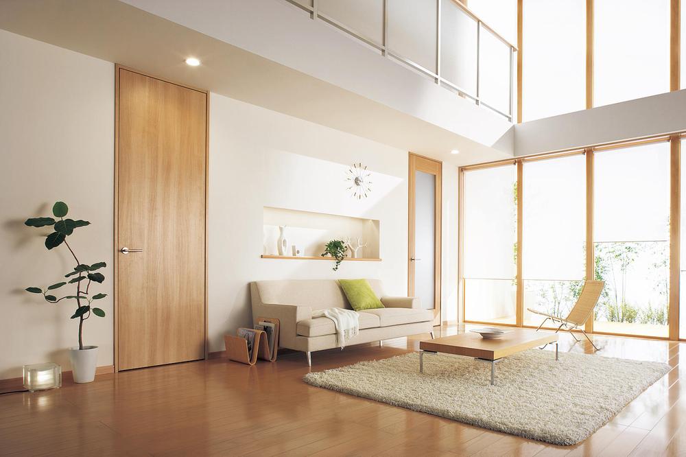 Same specifications photos (living). (Image) daylight balanced bright living 15 Pledge. You can choose the color, such as wallpaper and flooring