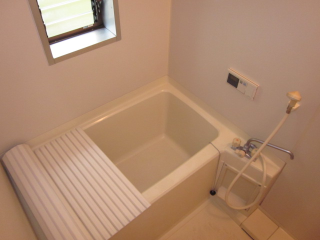 Bath. It has a window