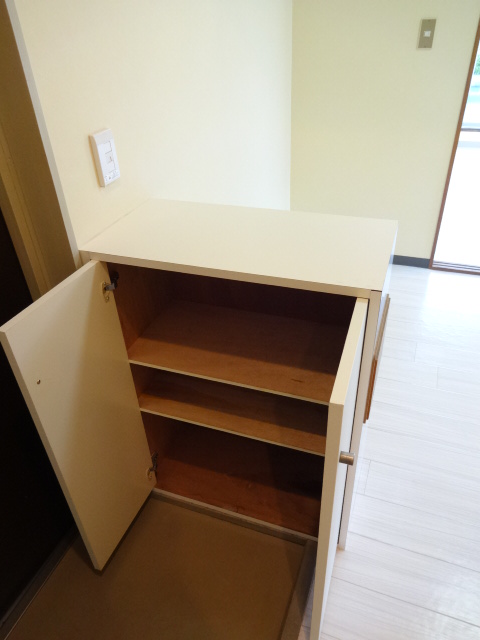 Entrance. There entrance shoe storage