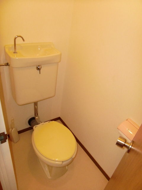 Toilet. Change to the bidet