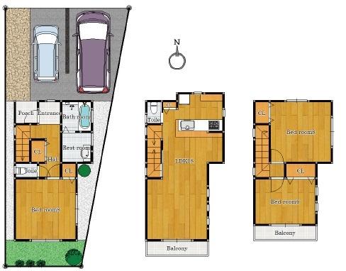 Building plan example (floor plan). Reference Plan: Floor Plan