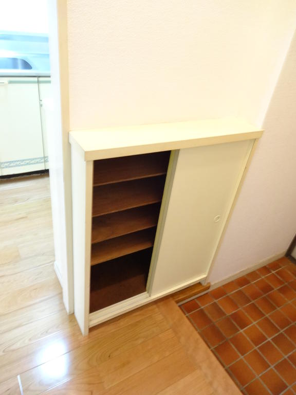 Entrance. There entrance shoe storage