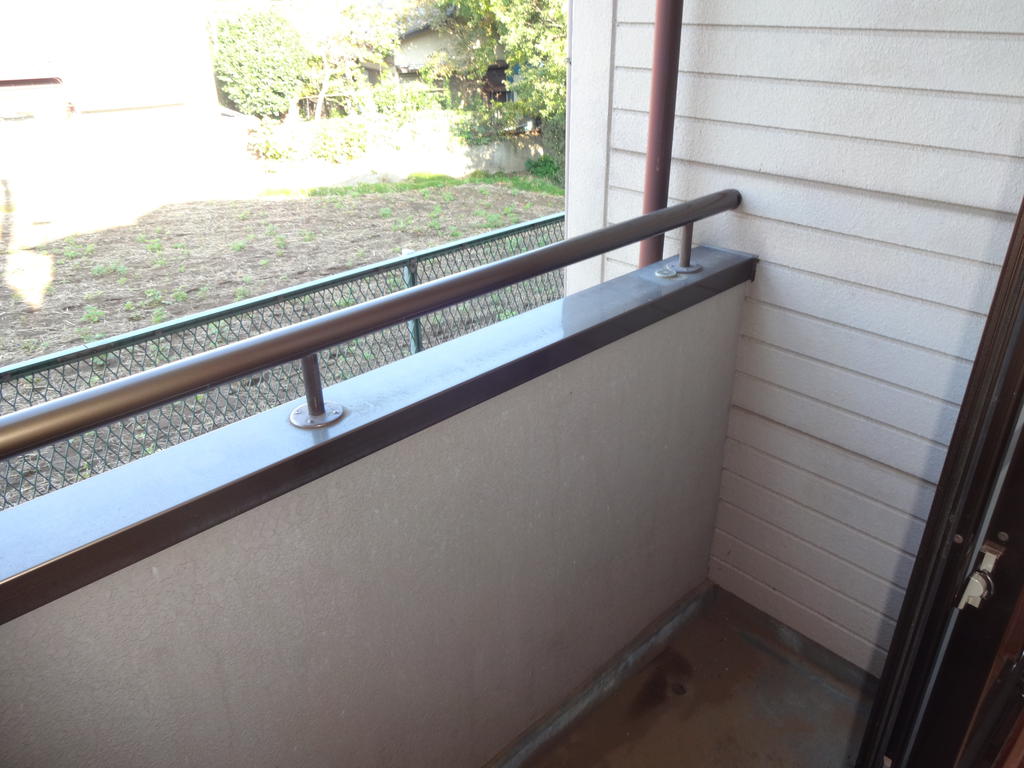 Balcony. Two double-sided balcony veranda