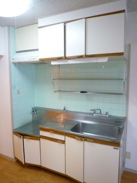 Kitchen. There is also a cooking space, Easy-to-use wide kitchen.