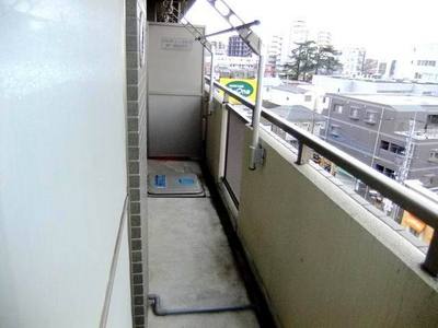 Balcony. Balcony of the west face