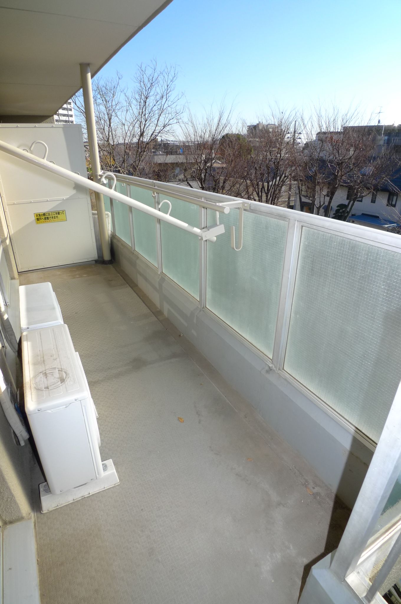 Balcony. Spread of veranda