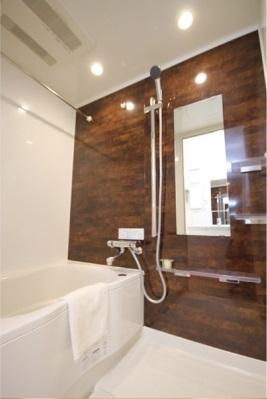 Bathroom. With bathroom ventilation dryer