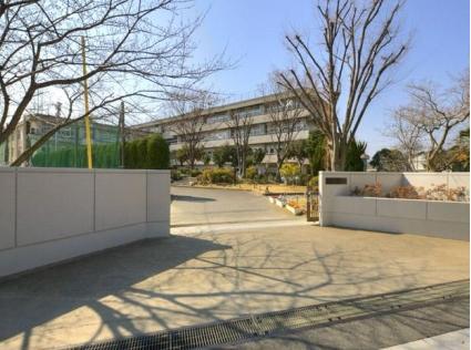 Junior high school. Warabishiritsu 1200m to the second junior high school