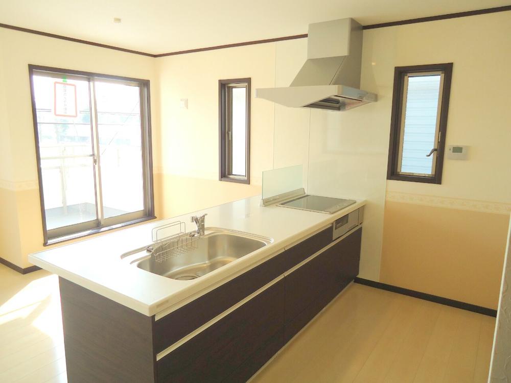 Building plan example (introspection photo). Kitchen construction cases