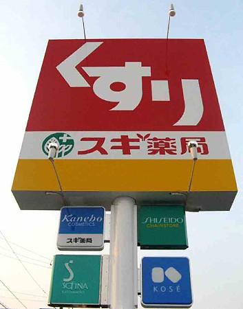 Drug store. 422m until cedar pharmacy Warabiminami shop