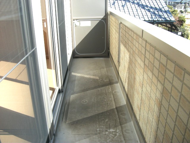 Balcony. South-facing balcony