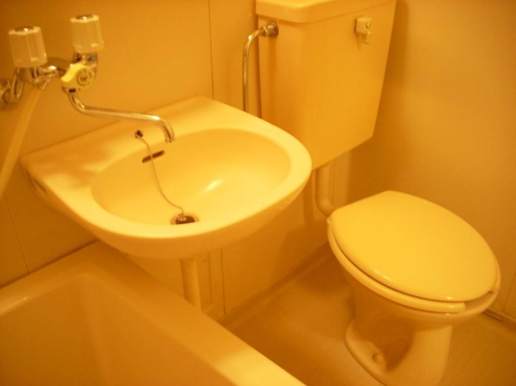 Toilet. Caring for easy 3-point unit