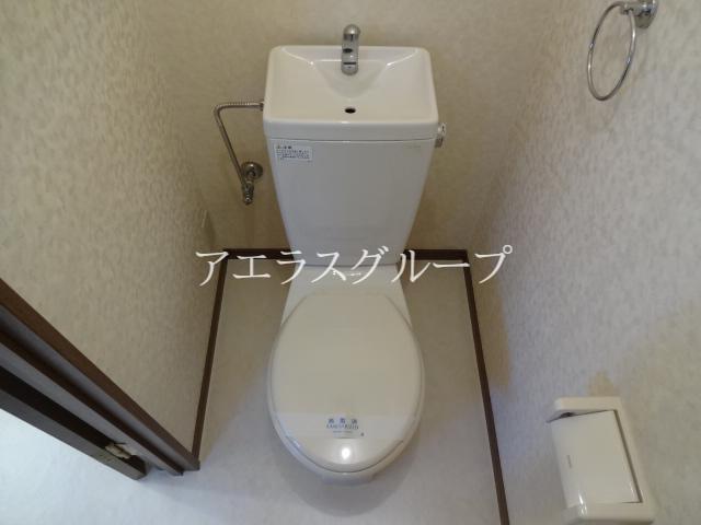 Toilet. Toilet with cleanliness!