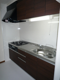 Kitchen. 3-neck gas stove with a system Kitchen.