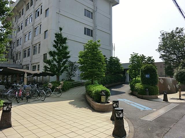 Hospital. Warabishiritsu to the hospital 1244m