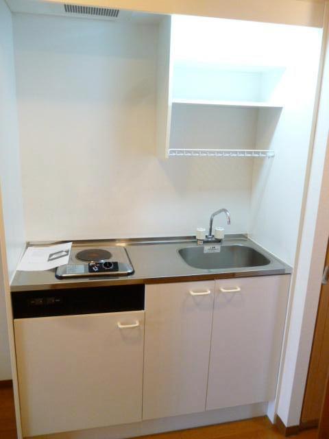 Kitchen. Already changed to the IH stove