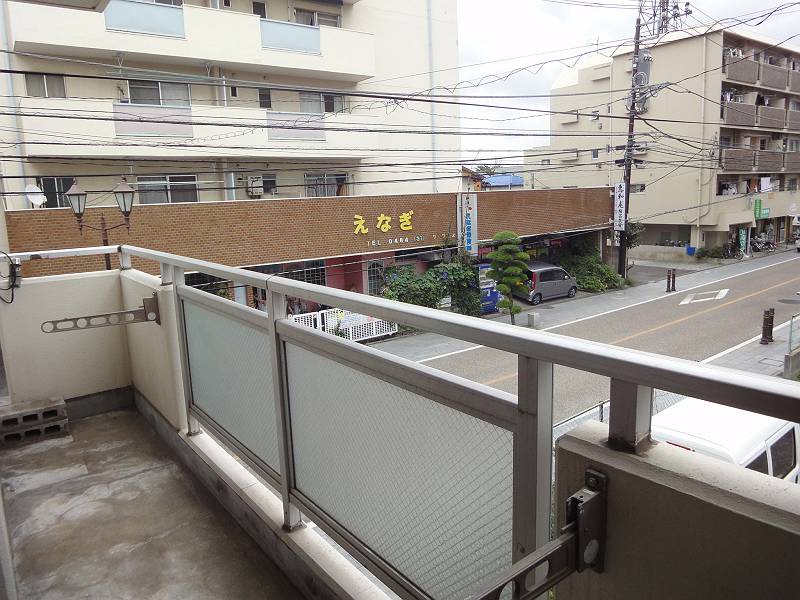 Balcony. There is a balcony, respectively on the second floor and the third floor
