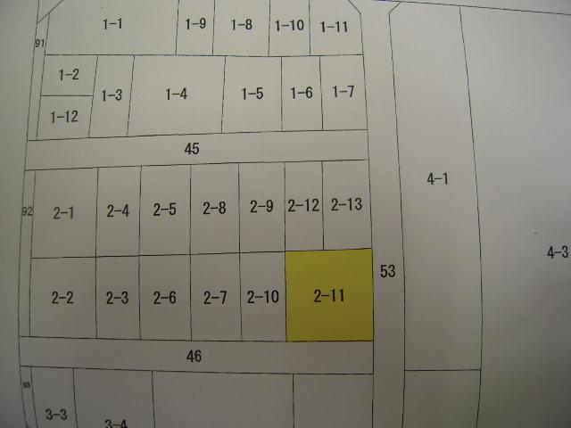 Compartment figure. Land price 41,100,000 yen, Land area 125.85 sq m public view photos