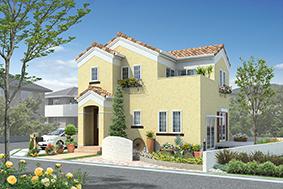 Building plan example (Perth ・ appearance). The image is an image, Different from the actual ones