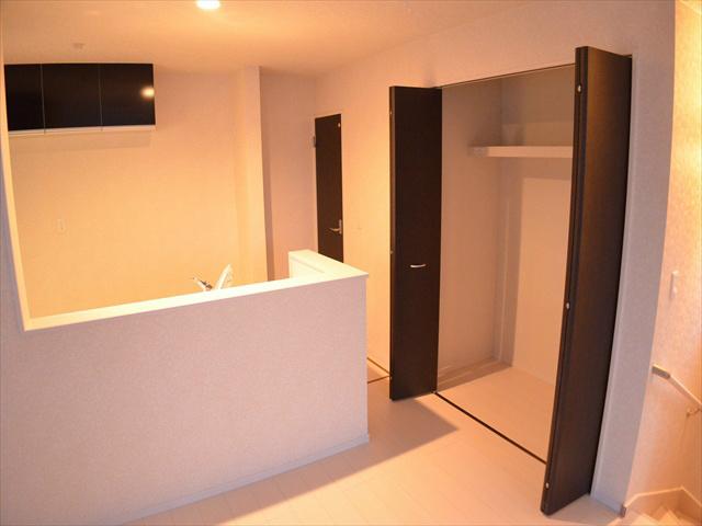 Kitchen. Kitchen next to the storage is also convenient