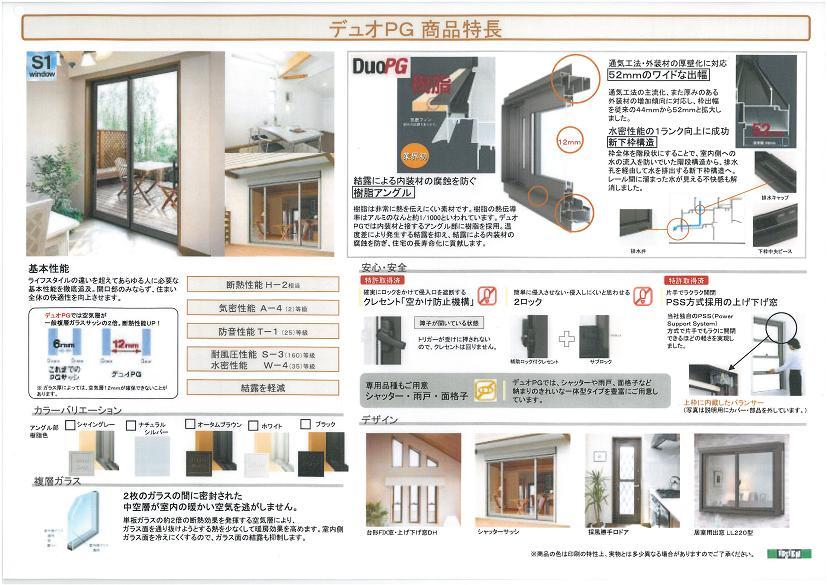 Other. Specification plan [sash] 
