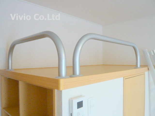 Other room space. Laid the futon can be used as a bed.