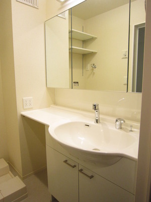 Washroom. Large wash basin (equivalent image. It is different from the real thing)