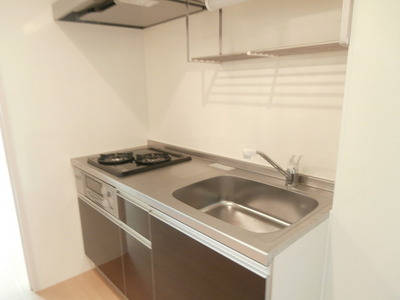 Kitchen. With two-burner grill kitchen (equivalent image. It is different from the real thing)