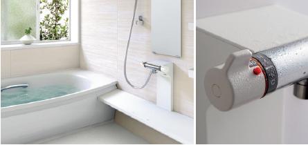 Building plan example (introspection photo). Bathroom system bus