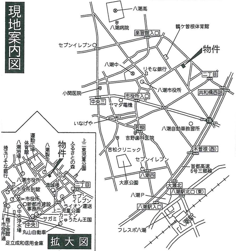 Other. Local guide map