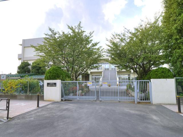 Junior high school. Yashio 960m to stand Ohara junior high school