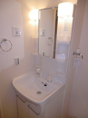 Washroom. Independent wash basin