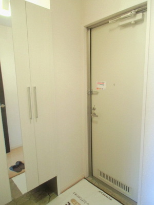 Entrance. Entrance with cupboard