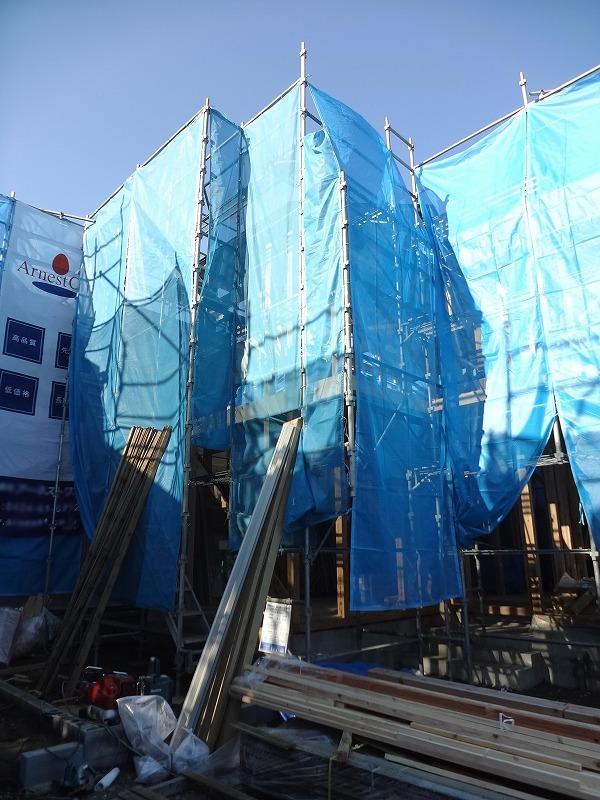 Local appearance photo. 1 ・ 2 Building site (November 2013) Shooting