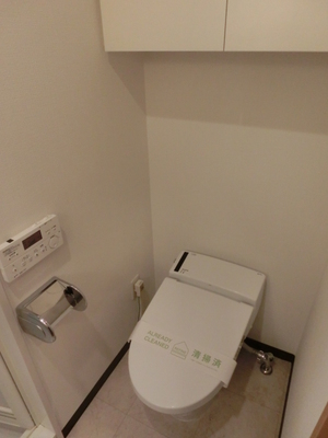 Toilet. Washlet-conditioned toilet