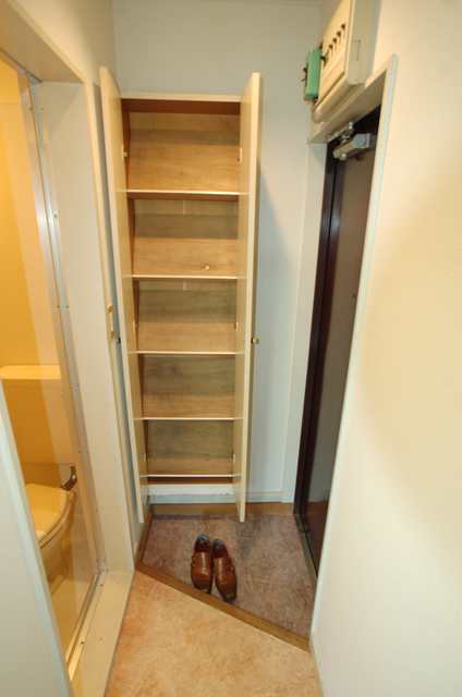 Entrance. Entrance around the clean, plenty of shoe box