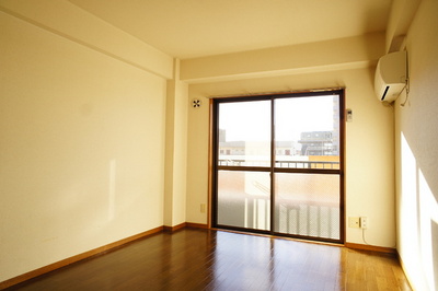 Living and room. Facing south in the bright Western-style