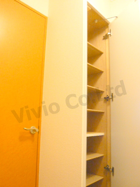 Receipt. Storage is plenty of shoebox.