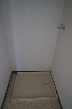 Other room space. Washing machine in the room