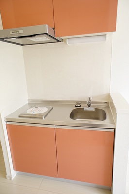 Kitchen. 1-neck IH with cooking heater