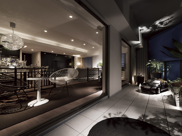 Other.  [balcony] Balcony of all households depth of up to about 2m. It is one of the good sunshine also of the same properties charm. (More indoor photos all I type model room menu plan. Menu plan is free of charge (some paid), Application deadline Yes)