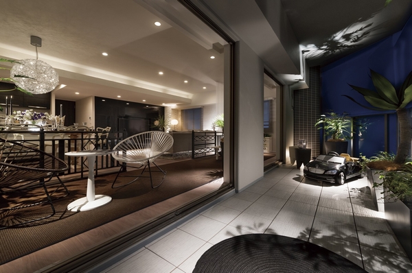 Building structure. Balcony