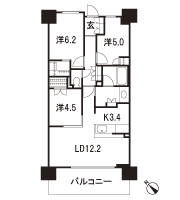 Floor: 3LDK + WIC, the occupied area: 70.01 sq m, Price: 29.5 million yen, currently on sale