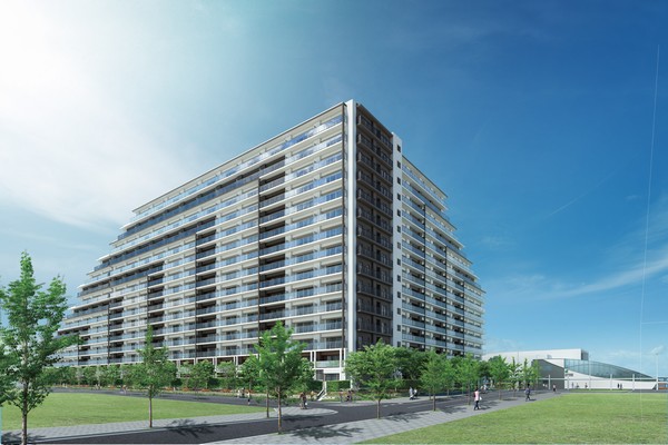 Exterior - Rendering ※ Rendering of the web is one that caused draw based on the drawings of the planning stage (as of May 2013), In fact and it may be slightly different. Planting does not indicate the status of a particular season. Not grow to about Rendering at the time of completion, shape, Position, and the like might be actually a somewhat different