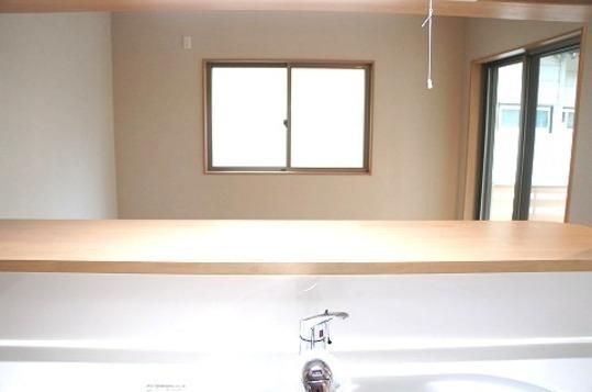 Kitchen. Kitchen seen from the living room