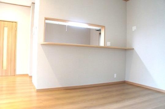 Kitchen. Living viewed from the kitchen