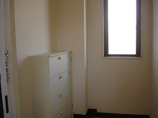 Entrance. Because it is a spread of entrance, You put luggage.